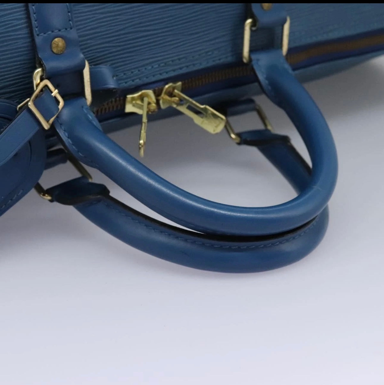 Louis Vuitton Epi Keepall Boston Bag – Toledo Blue