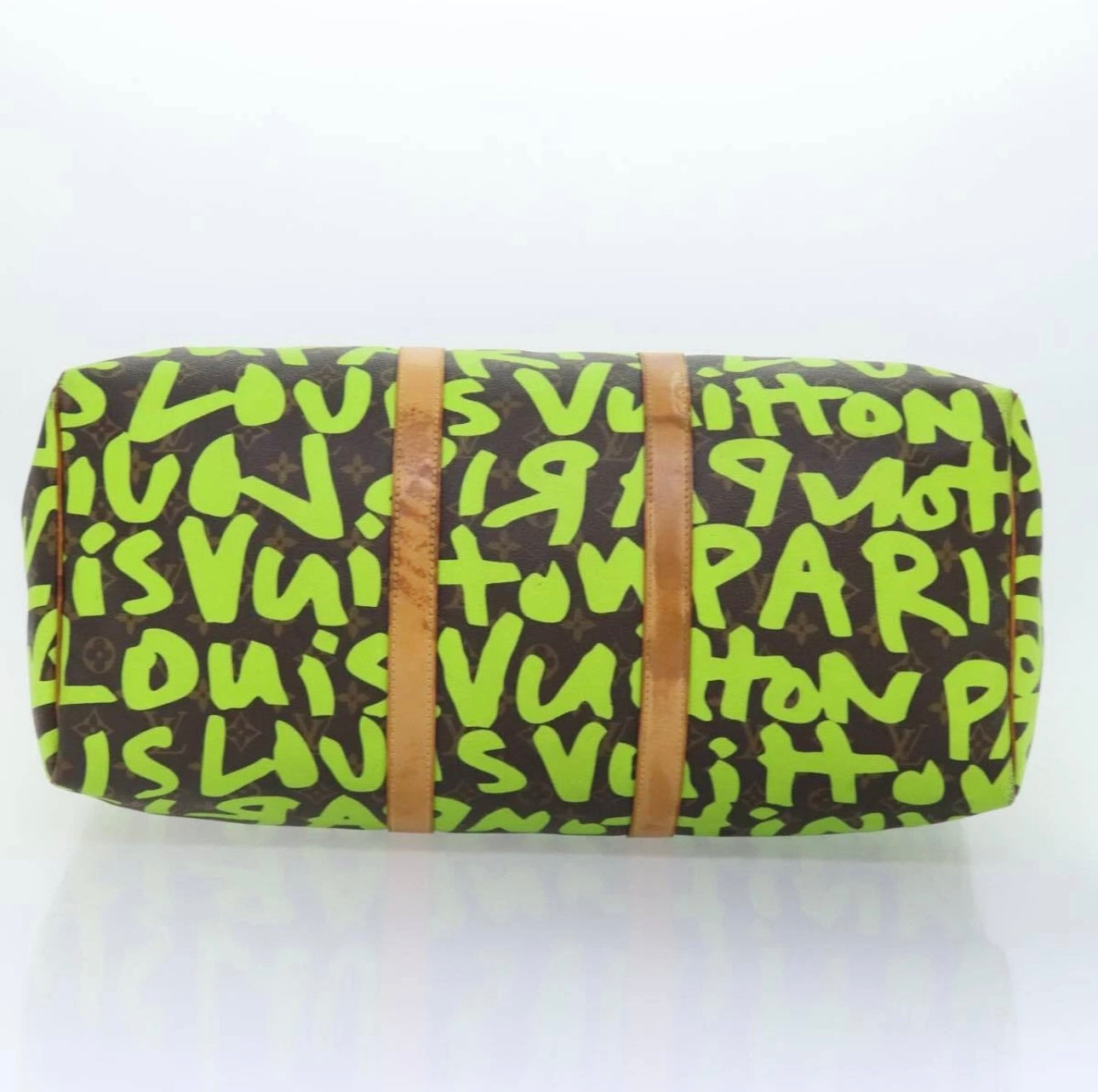 Louis Vuitton Monogram Graffiti Keepall 50 Boston Bag – Vert