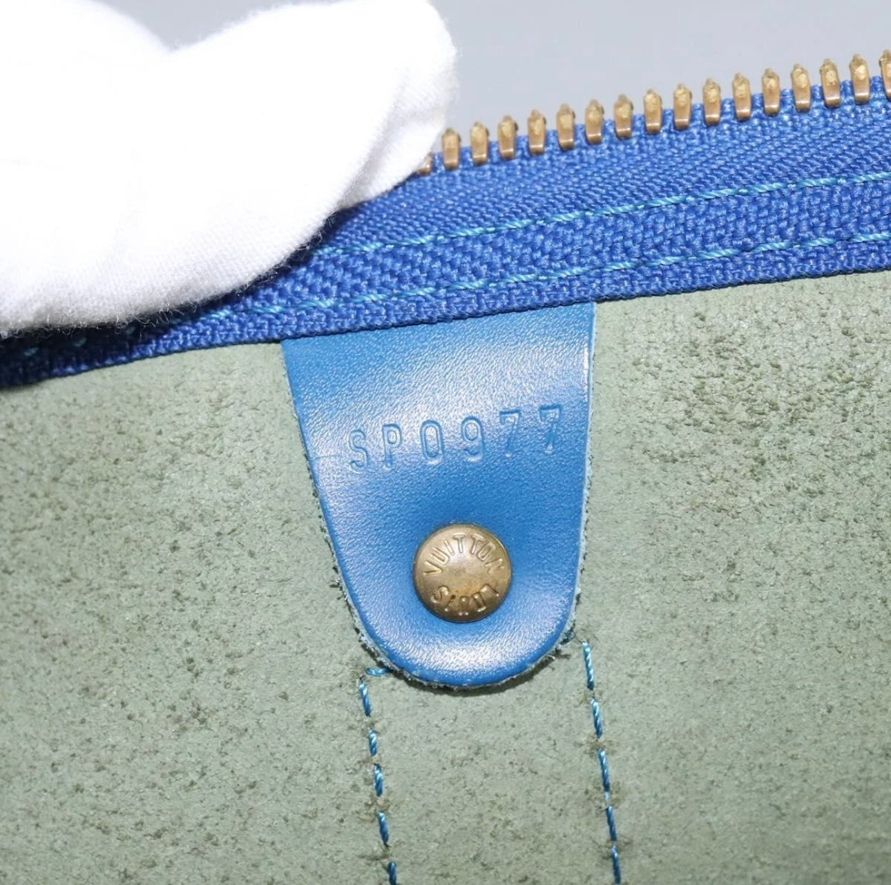 Louis Vuitton Epi Keepall Boston Bag – Toledo Blue
