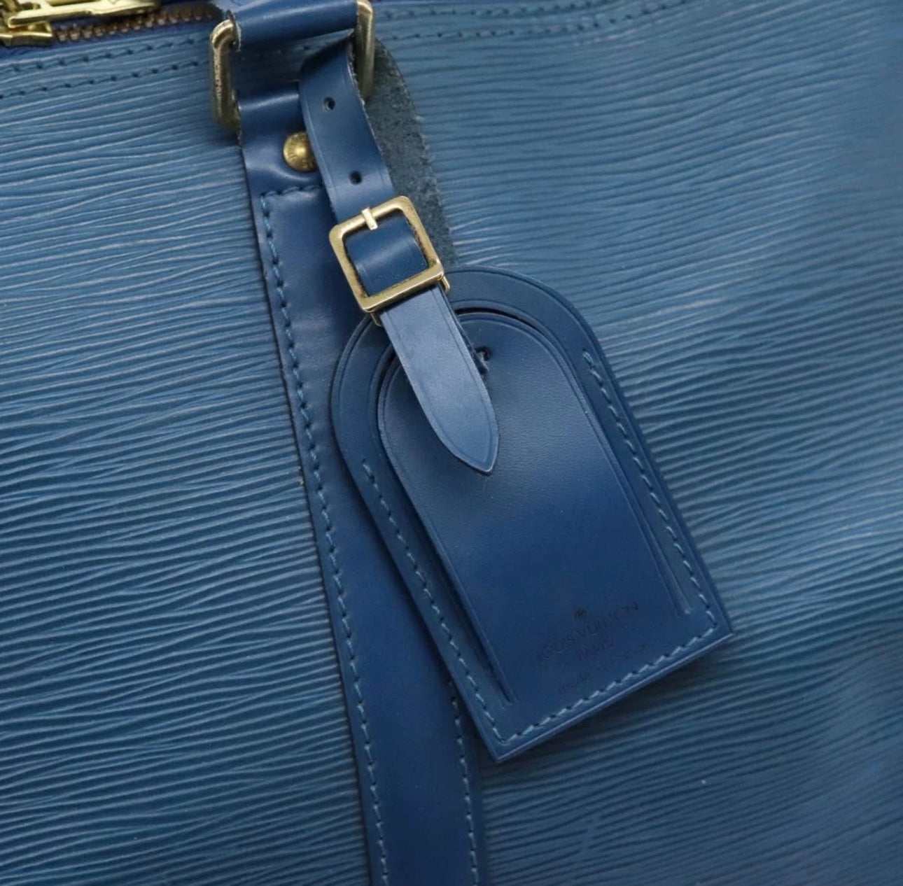 Louis Vuitton Epi Keepall Boston Bag – Toledo Blue