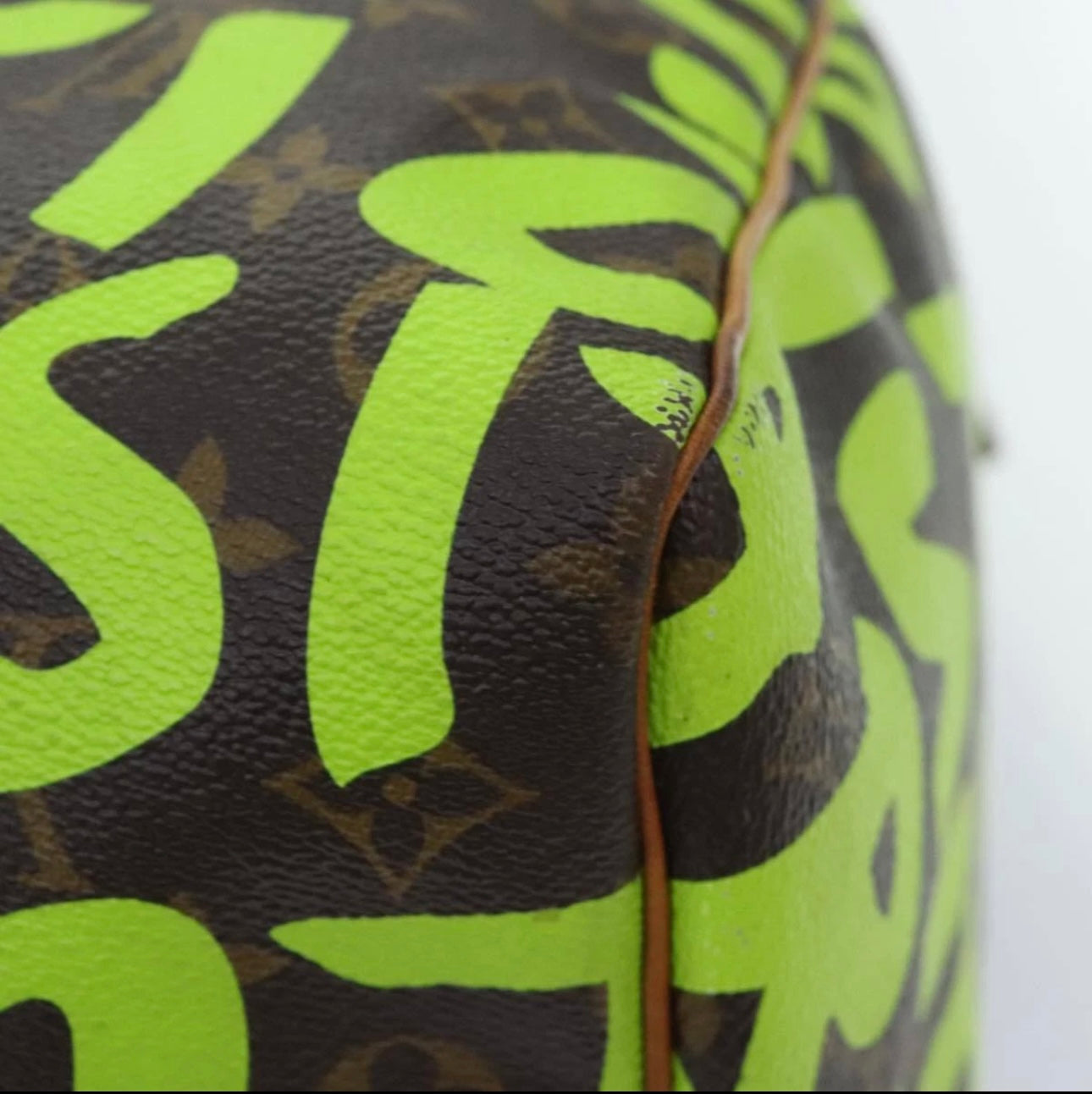 Louis Vuitton Monogram Graffiti Keepall 50 Boston Bag – Vert