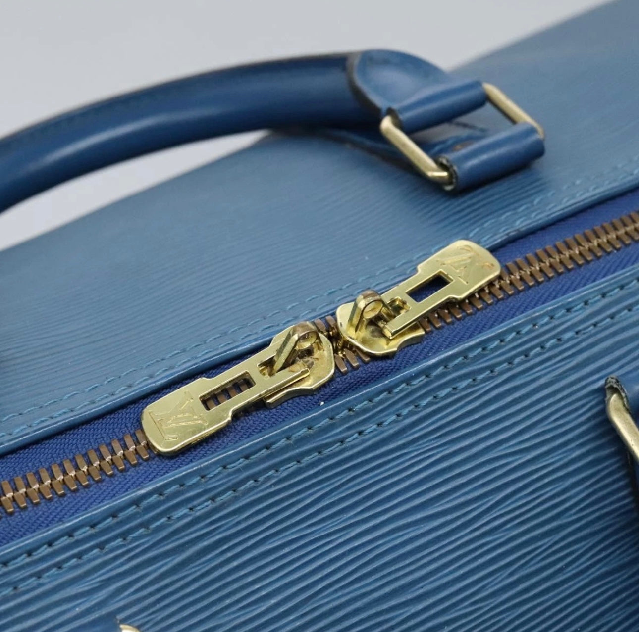 Louis Vuitton Epi Keepall Boston Bag – Toledo Blue