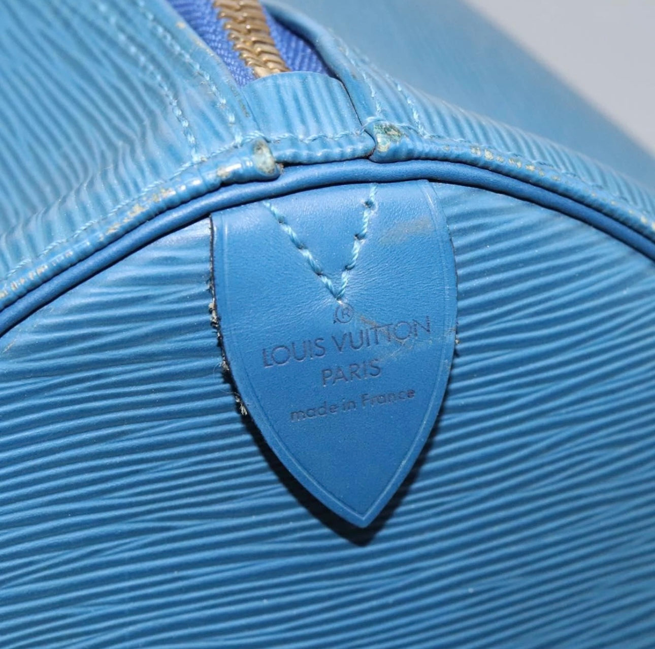 Louis Vuitton Epi Keepall Boston Bag – Toledo Blue