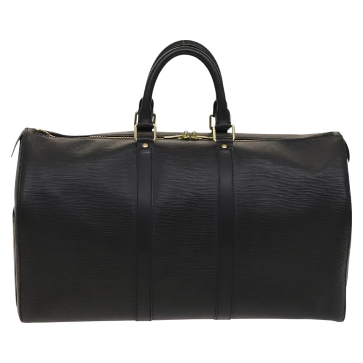 Louis Vuitton Epi Keepall 45 Boston Bag – Black