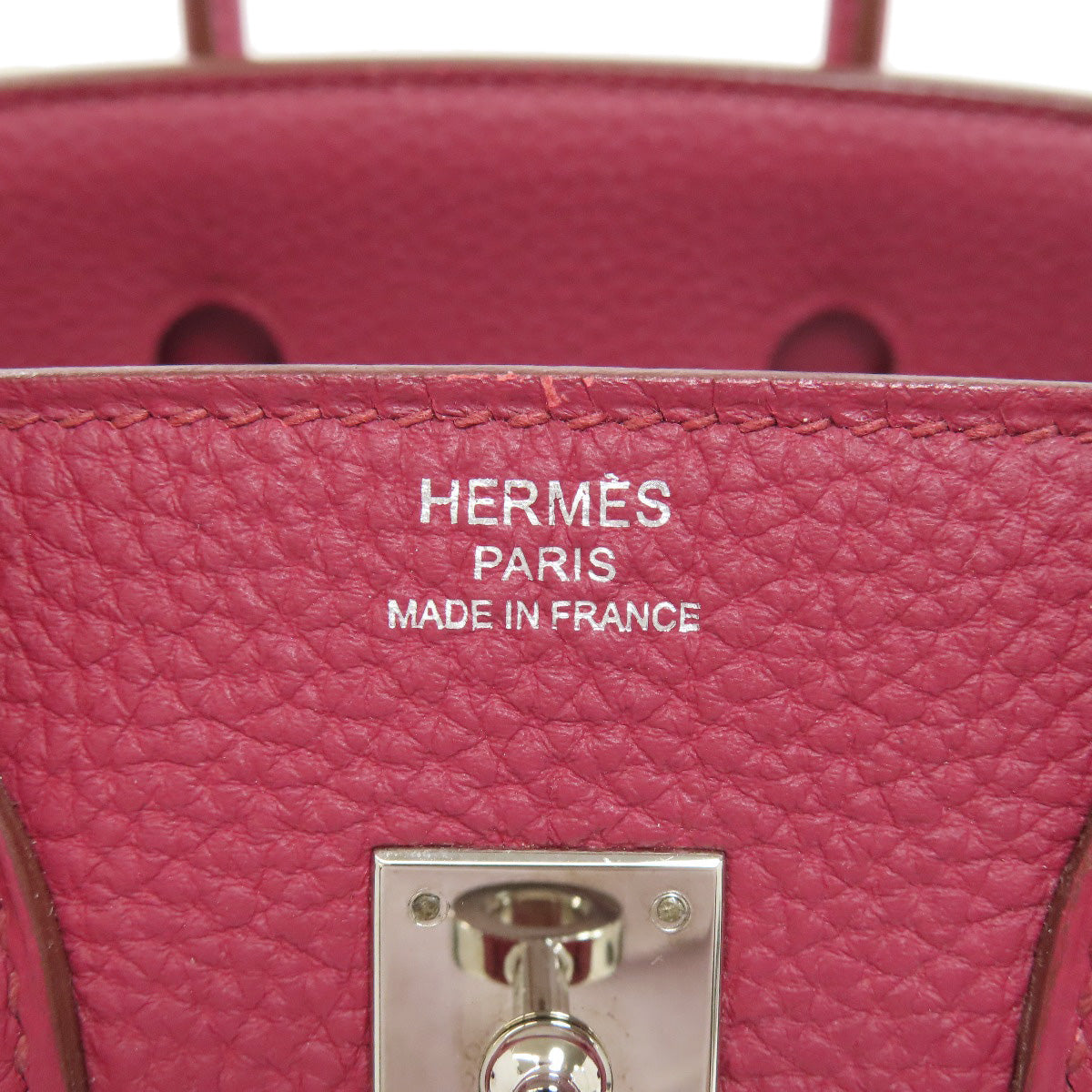 Hermès Birkin 25 Togo Silver Hardware