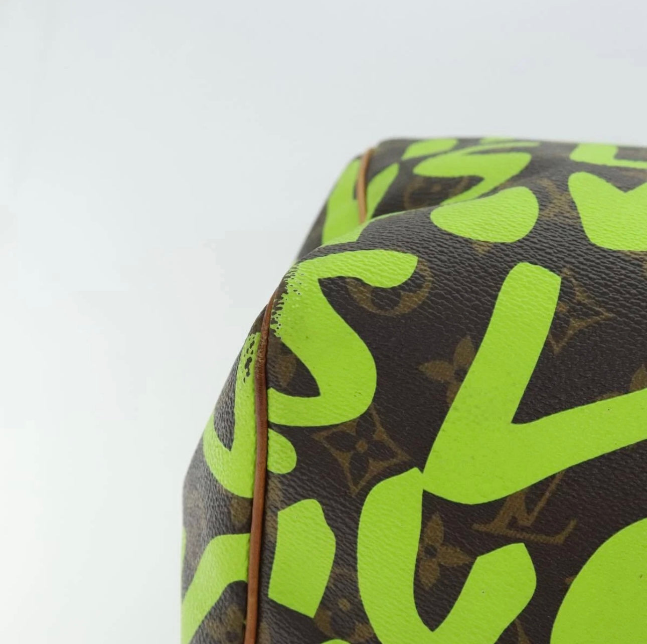 Louis Vuitton Monogram Graffiti Keepall 50 Boston Bag – Vert