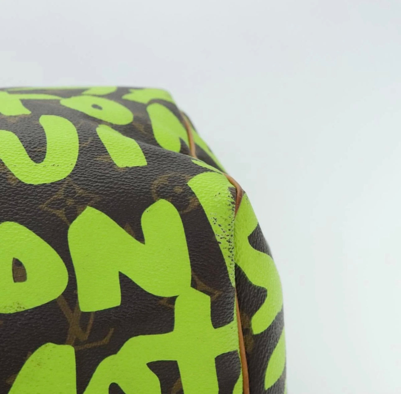 Louis Vuitton Monogram Graffiti Keepall 50 Boston Bag – Vert