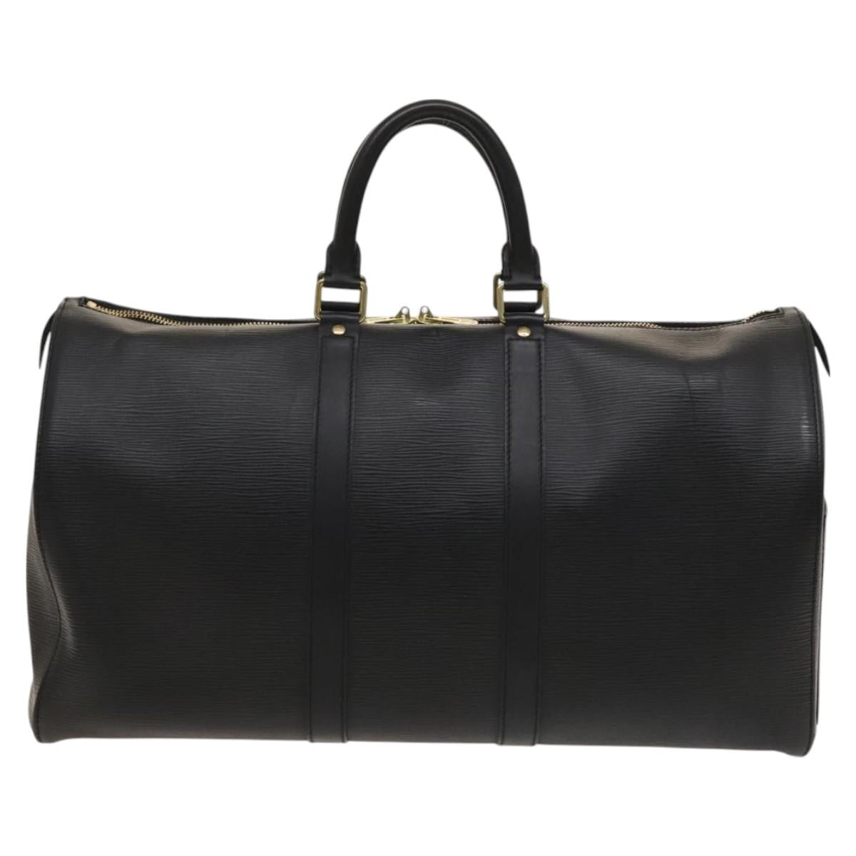 Louis Vuitton Epi Keepall 45 Boston Bag – Black