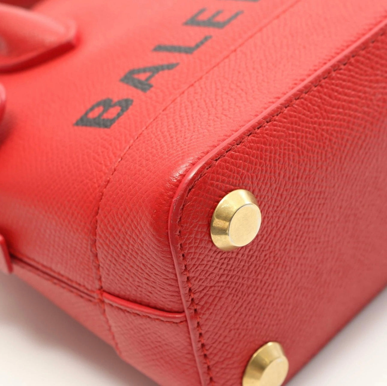 Balenciaga Ville Top Handle XXS Crossbody – Red Leather
