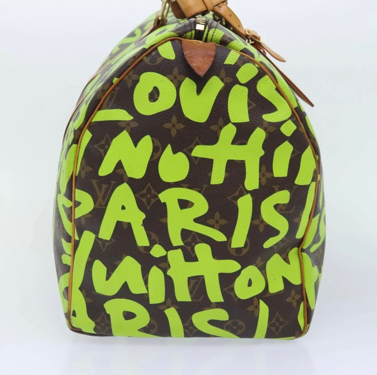 Louis Vuitton Monogram Graffiti Keepall 50 Boston Bag – Vert